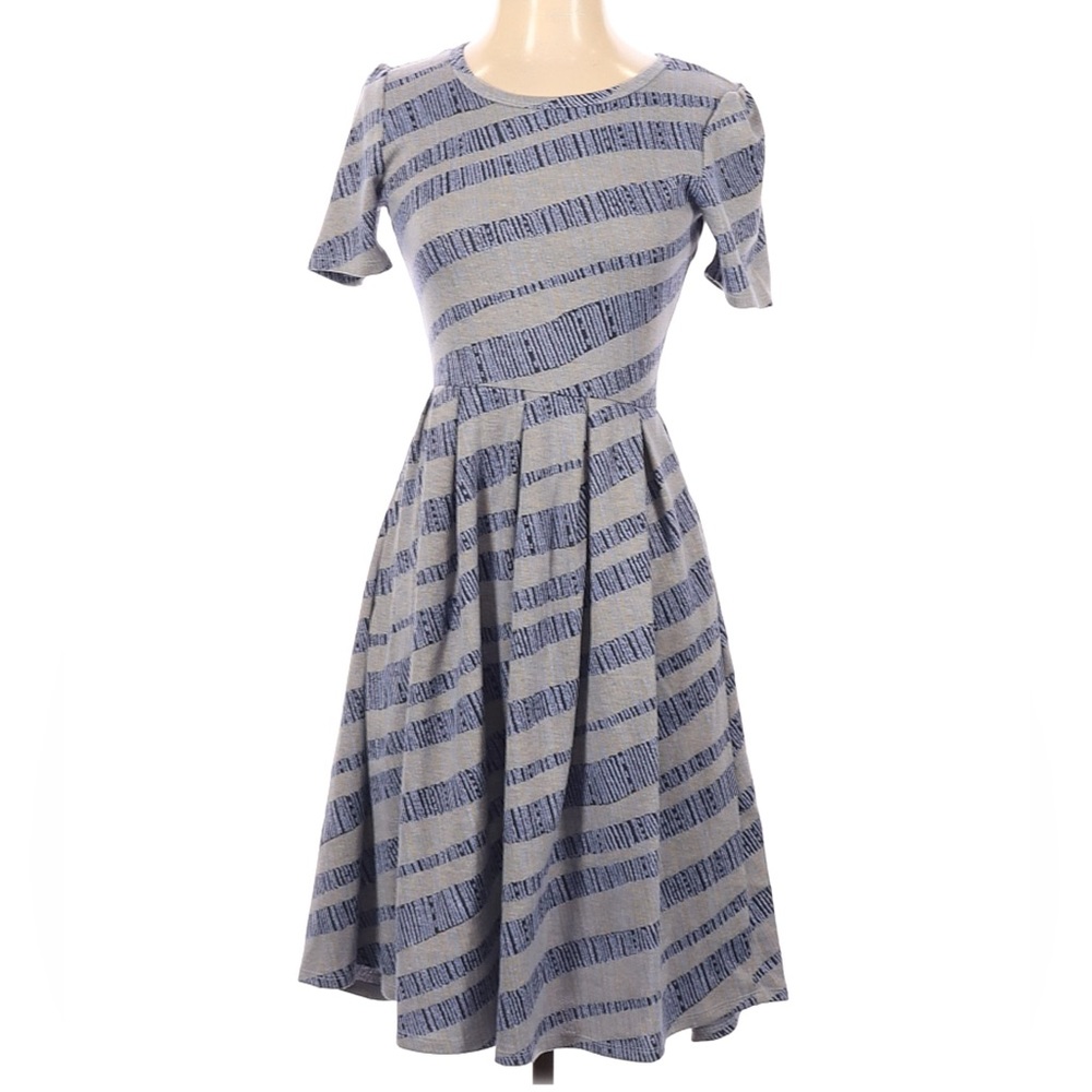 NWT LuLaRoe Amelia Pinup Housewife Midi Dress